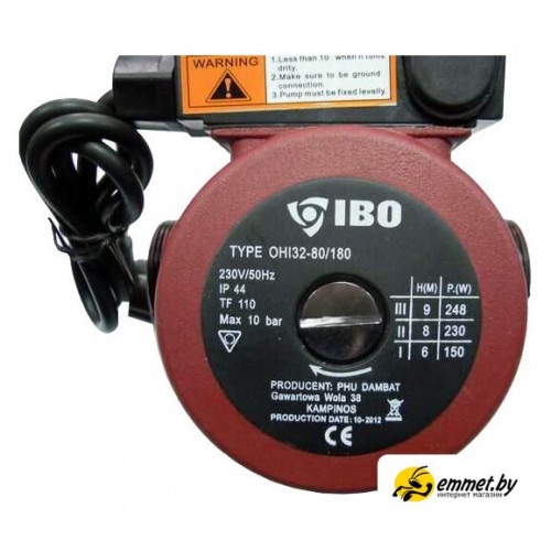 Циркуляционный насос IBO OHI 32-80/180