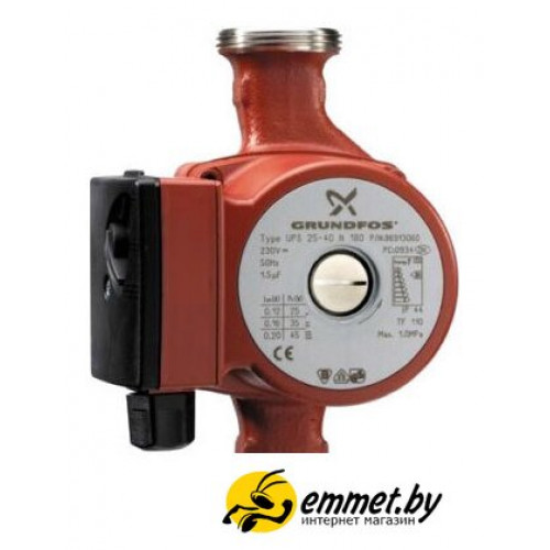 Циркуляционный насос Grundfos UPS 25-40 N 180