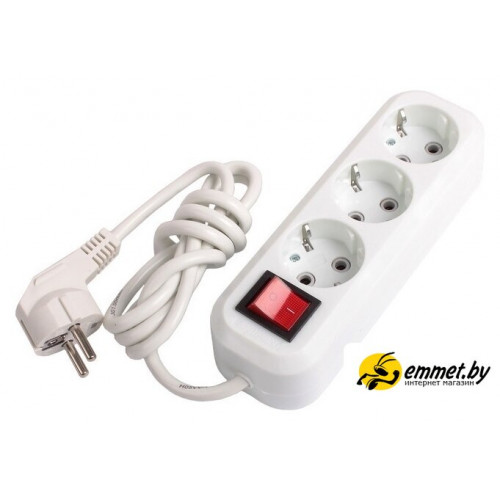 Удлинитель SmartBuy SBE-16-3-15-ZS