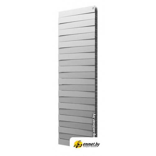 Биметаллический радиатор Royal Thermo Pianoforte Tower 500 Silver Satin (18 секций)