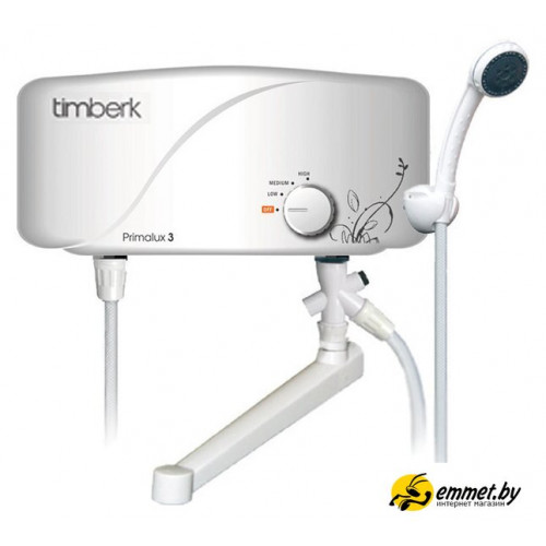 Проточный электрический водонагреватель кран+душ Timberk Primalux WHEL-7 OSC (душ+кран)