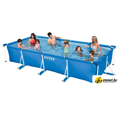 Каркасный бассейн Intex Rectangular Frame 450x220x84 (58982/28273)