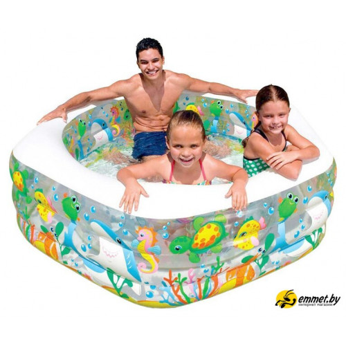 Надувной бассейн Intex Ocean Reef 191х178х61 (56493)