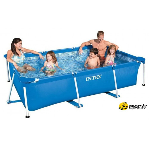 Каркасный бассейн Intex Rectangular Frame 300x200x75 (58981/28272)