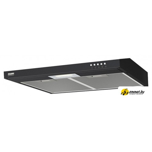 Кухонная вытяжка Krona Jessica slim 500 push button (черный)
