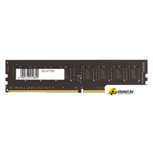 Оперативная память QUMO 8GB DDR4 PC4-21300 QUM4U-8G2666P19