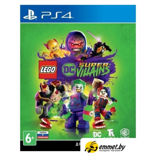 Игры для приставок PlayStation 4 LEGO Суперзлодеи DC