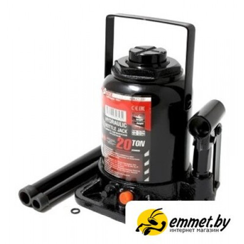 Бутылочный домкрат ForceKraft FK-T92007 20т