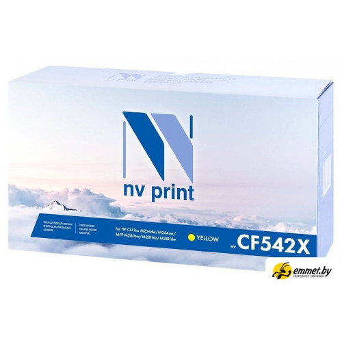 Картридж NV Print NV-CF542XY (аналог HP 203X (CF542X)