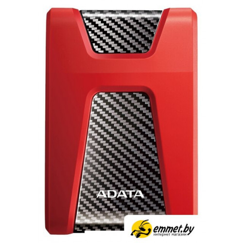 Внешний накопитель ADATA DashDrive Durable HD650 AHD650-1TU31-CRD 1TB (красный)