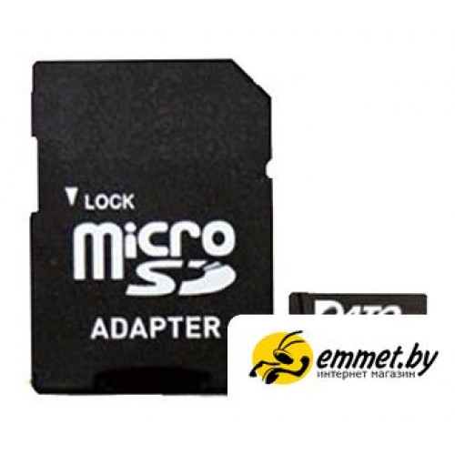 Карта памяти Dato microSDHC DTTF016GUIC10 16GB (с адаптером)