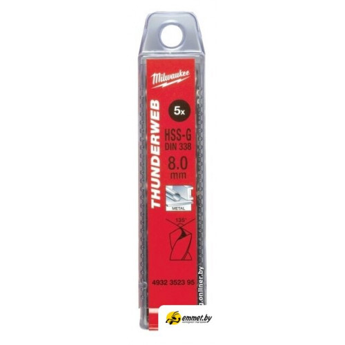 Набор оснастки Milwaukee 4932352394 (5 предметов)