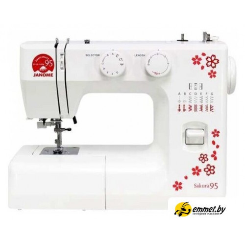 Электромеханическая швейная машина Janome Sakura 95