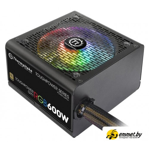 Блок питания Thermaltake Toughpower GX1 RGB 600W Gold TP-600AH2NKG