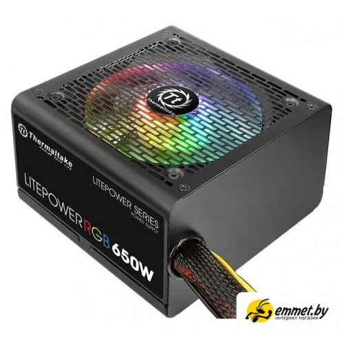Блок питания Thermaltake Litepower RGB 650W LTP-650AL2NK