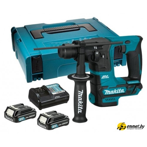 Перфоратор Makita HR166DWAJ (с 2-мя АКБ, кейс)