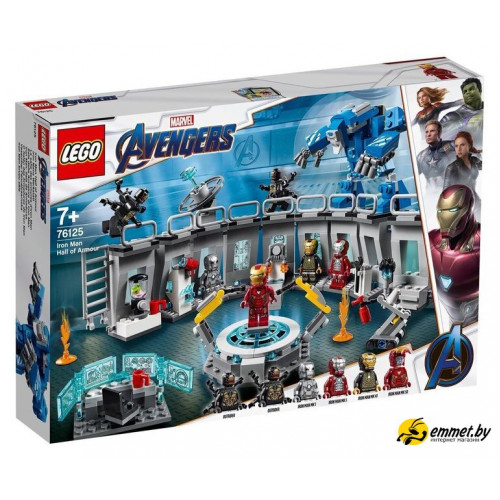 Конструктор LEGO Marvel Super Heroes 76125 Лаборатория Железного человека