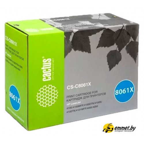 Картридж CACTUS CS-C8061X (аналог HP C8061X)