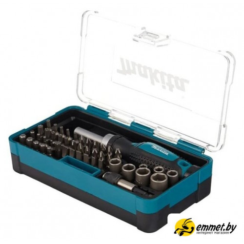 Набор отвертка с битами Makita B-36170 (47 предметов)