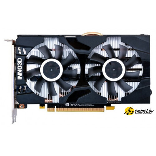 Видеокарта Inno3D GeForce GTX 1660 Ti Twin X2 6GB GDDR6 N166T2-06D6-1710VA15