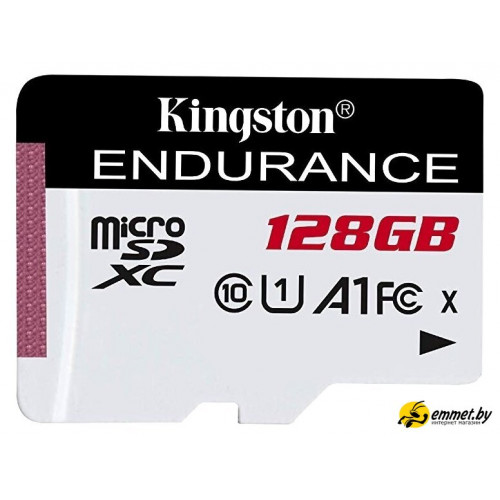 Карта памяти Kingston High Endurance microSDXC 128GB SDCE/128GB