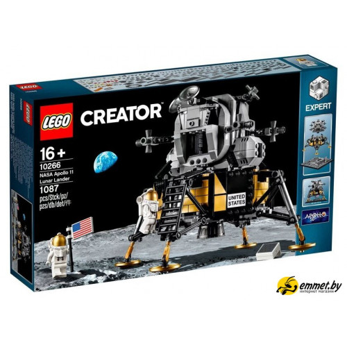Конструктор LEGO Creator 10266 Лунный модуль корабля Апполон 11 НАСА