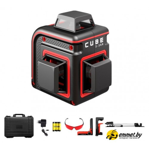 Лазерный нивелир ADA Instruments Cube 3-360 Ultimate Edition А00568 (с АКБ)