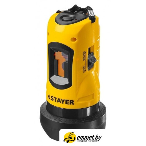 Лазерный нивелир Stayer Professional Lasermax SLL-2 34960-H2 (со штативом, кейс)