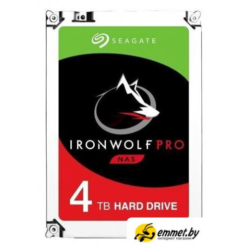 Жесткий диск Seagate IronWolf Pro 4TB ST4000NE001