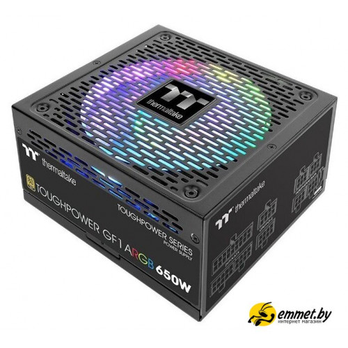 Блок питания Thermaltake Toughpower GF1 ARGB 650W Gold TT Premium TTP-650AH3FCG-U