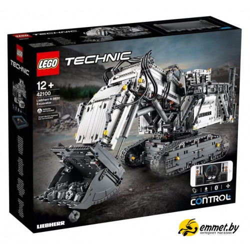 Конструктор LEGO Technic 42100 Экскаватор Liebherr R 9800