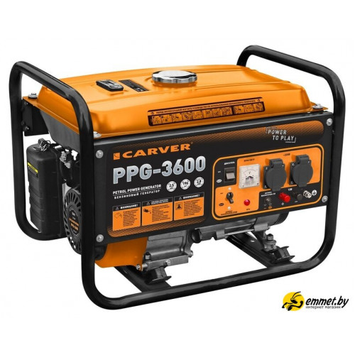 Бензиновый генератор Carver PPG-3600