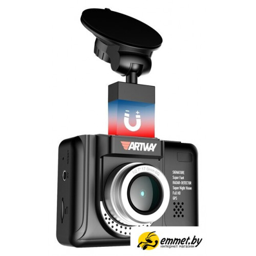 Видеорегистратор-радар детектор-GPS информатор (3в1) Artway MD-108