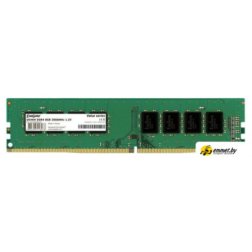 Оперативная память ExeGate 8GB DDR4 PC4-21300 EX283082RUS