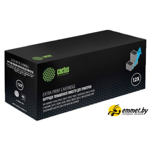 Картридж CACTUS CS-Q2612X-MPS (аналог HP Q2612X)