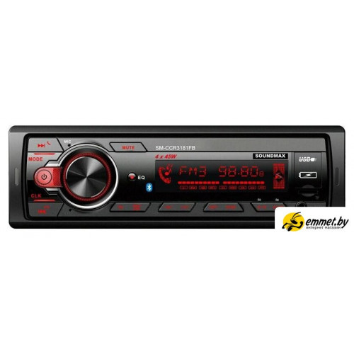 USB-магнитола Soundmax SM-CCR3181FB