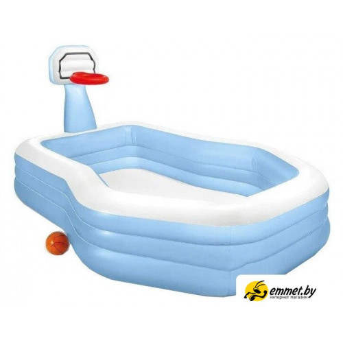 Надувной бассейн Intex Shootin Hoops 57183 (257х188х130)