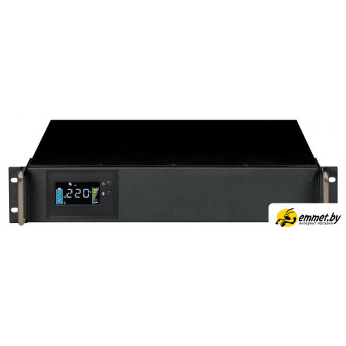 Источник бесперебойного питания Powercom King Pro RM KIN-1200AP LCD RM