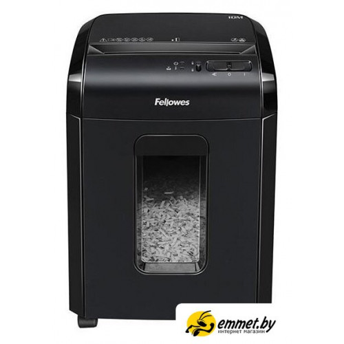Шредер Fellowes Powershred 10M (черный)
