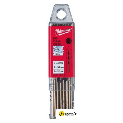 Набор оснастки для электроинструмента Milwaukee 4932373343 (10 предметов)
