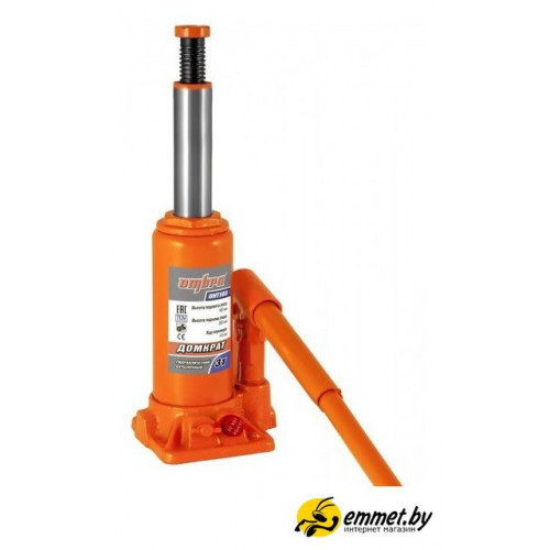 Бутылочный домкрат Ombra OHT103 3т