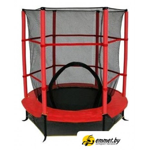 Батут Bebon Sports BST-MT-S-55 4.6ft (красный/черный)