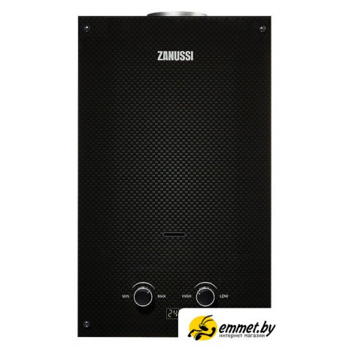 Газовая колонка Zanussi GWH 10 Fonte Glass Carbon