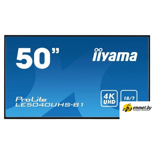 Информационная панель iiyama LE5040UHS-B1