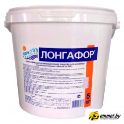 Химия для бассейна Маркопул Кемиклс Лонгафор таблетки по 200 г 5 кг Химия для бассейна Маркопул Кемиклс Лонгафор таблетки по 200 г 5 кг