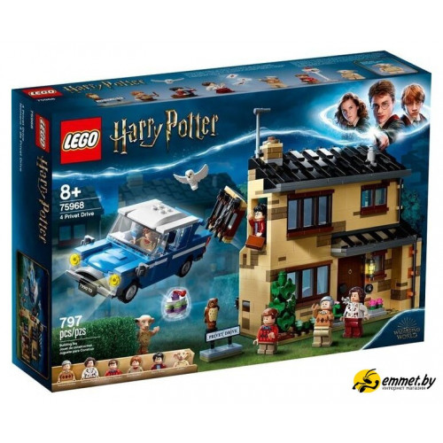 Конструктор LEGO Harry Potter 75968 Тисовая улица, дом 4