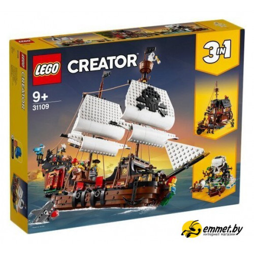 Конструктор LEGO Creator 31109 Пиратский корабль