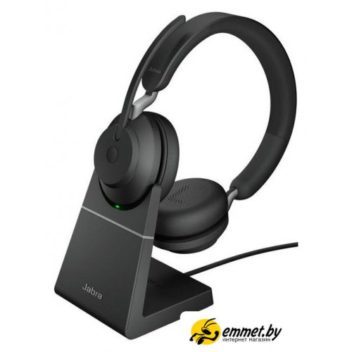 Офисная гарнитура Jabra Evolve2 65 MS Stereo USB-A Desk (черный)
