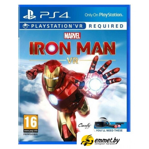 Игры для приставок PlayStation 4 Marvel’s Iron Man VR