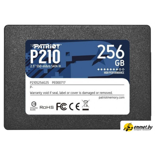 SSD Patriot P210 256GB P210S256G25